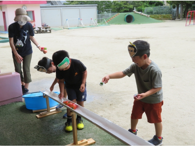 たくさん流れてくる～