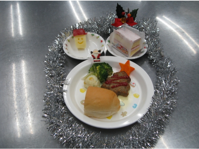 クリスマスのメニューです♡