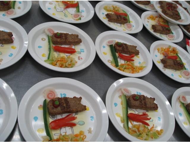 幼児用の給食♪