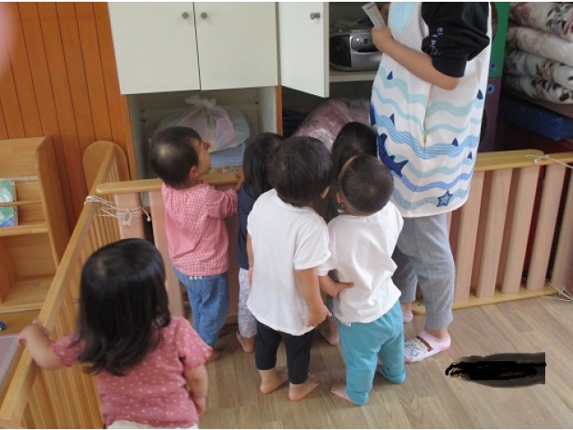きょうはなんのたいそうかな～♪