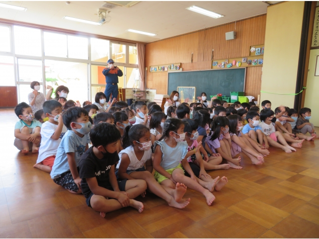 花火の説明が終わりいよいよ本番☆