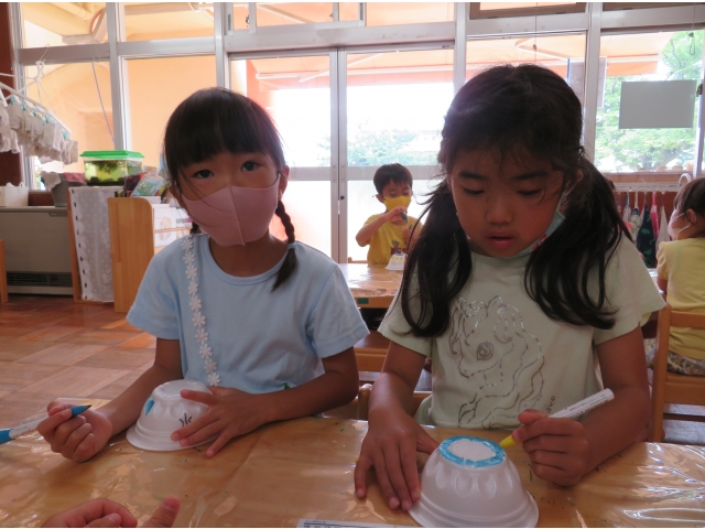 5歳はこんなカップがあったらいいなーを形にします。
