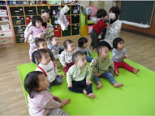 なにが始まるか興味津々です!