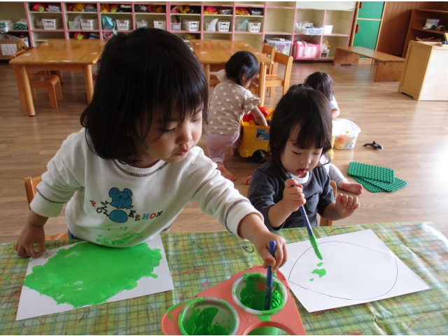 「絵の具が足りないな～」