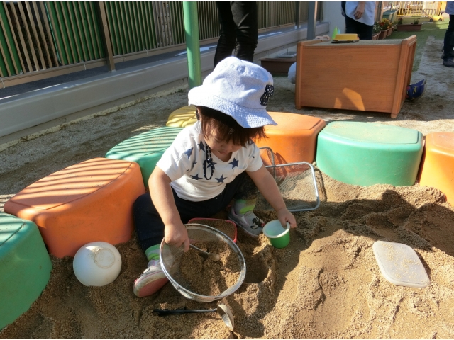 砂いっぱい！