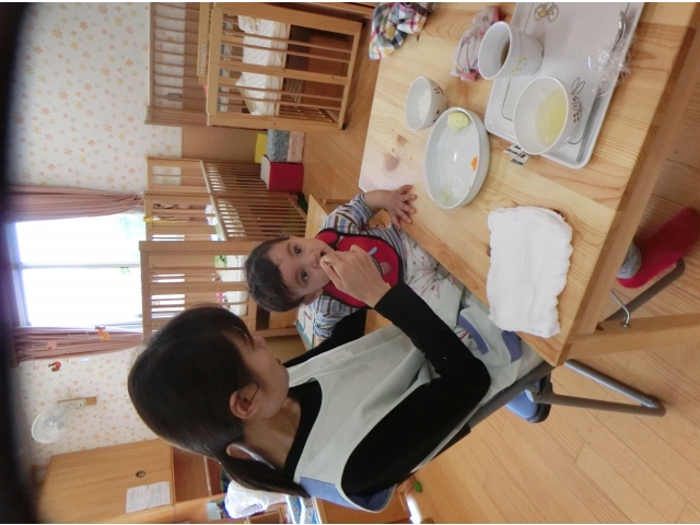 いっぱい食べてね。