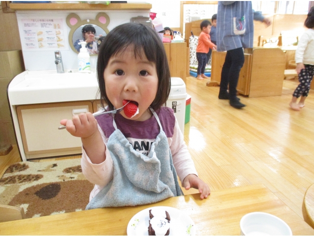 おいしいね♡