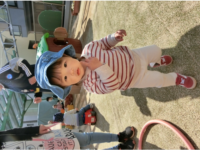 帽子のここが、気になるの～！