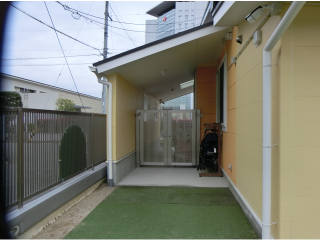 　避難車置き場