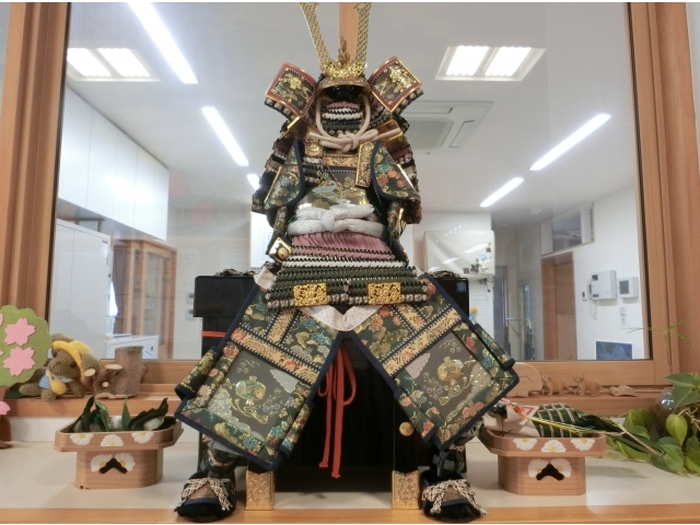 五月人形もいるよ