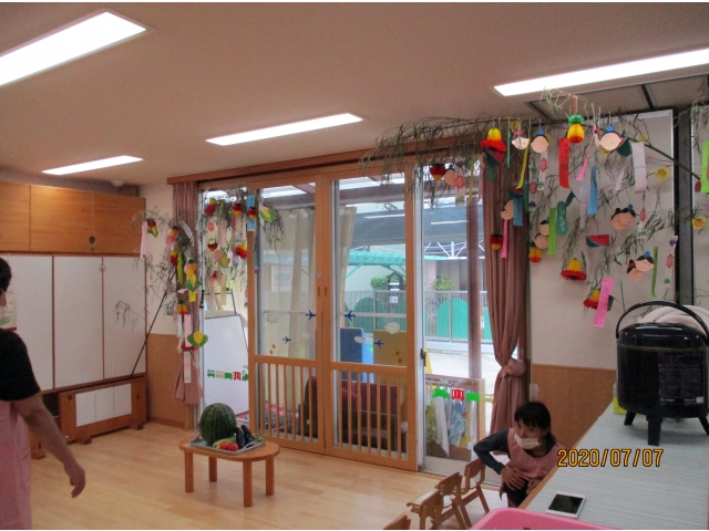 笹を飾りました！