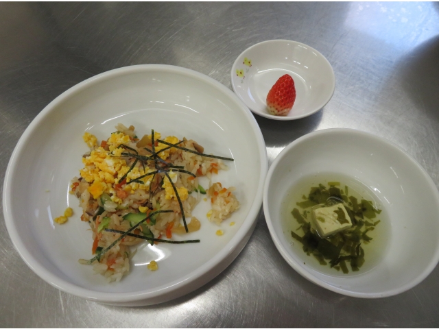 本日の給食！