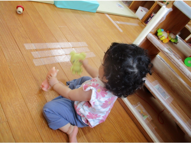 先生のまねっこだよ☆