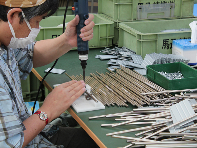 作業の様子