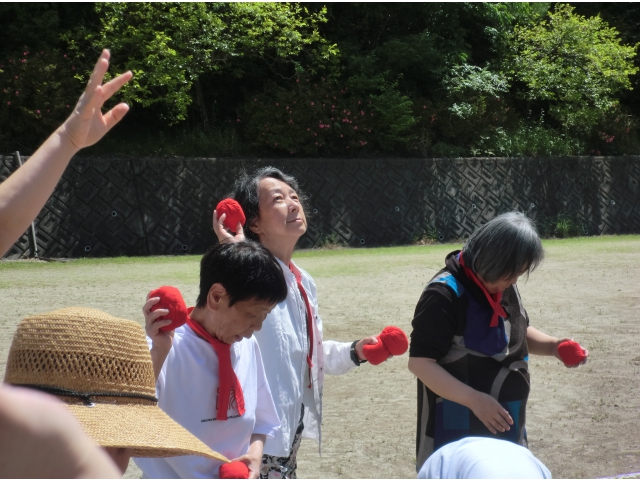 赤組もがんばれ～！