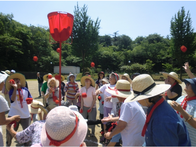 赤組も負けるな～！