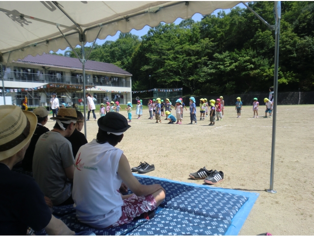 保育園児さんにお遊戯を見せてもらいました！