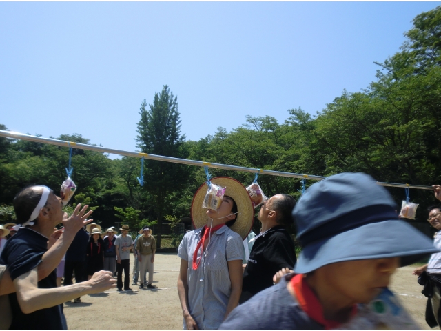 パン喰い競争もしました！