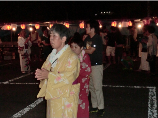 祭りを最後まで盛り上げ！