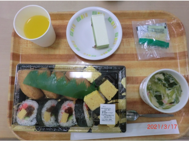 生ものが食べられない方にはこちらを提供しました