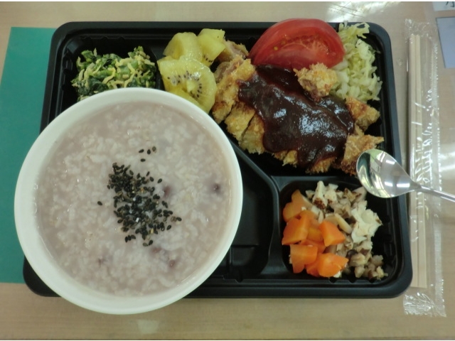 粥、一口大食