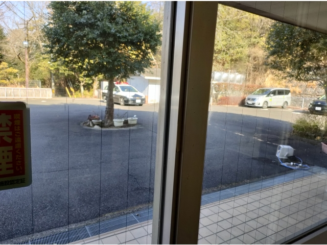 パトカーが到着！