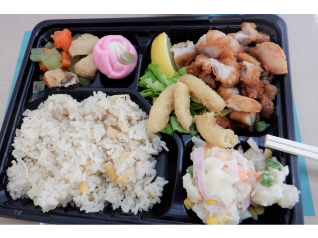 一口大食