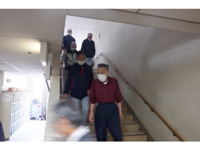 避難中・・・