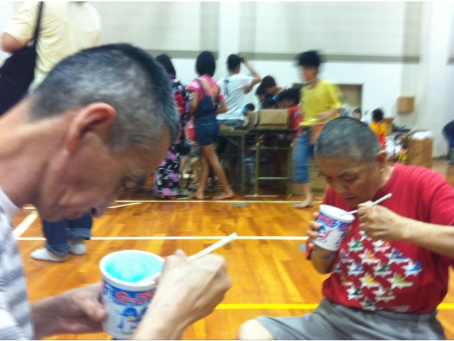夏祭りの定番「かき氷」