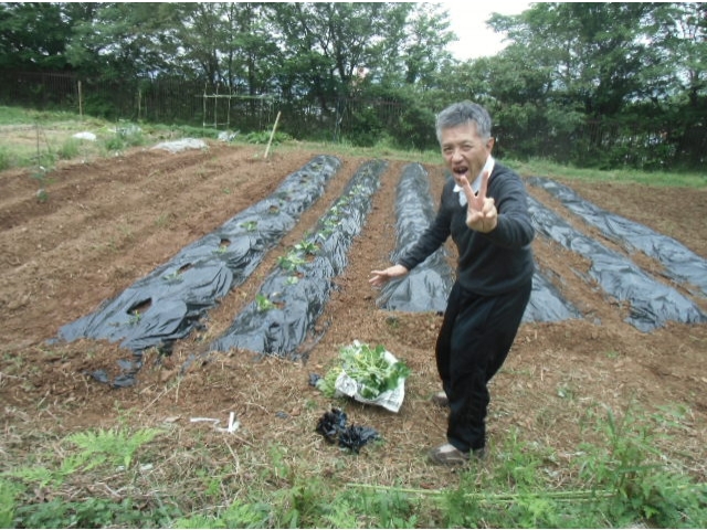 こんなに上手に植えたぜ～(^^)v