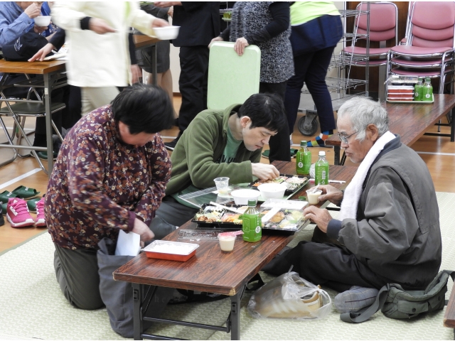 家族団らんで