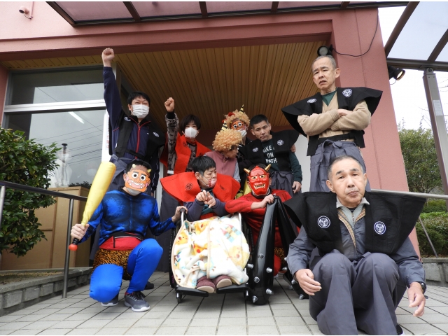 「裃、袴似合ってるでしょ！？」