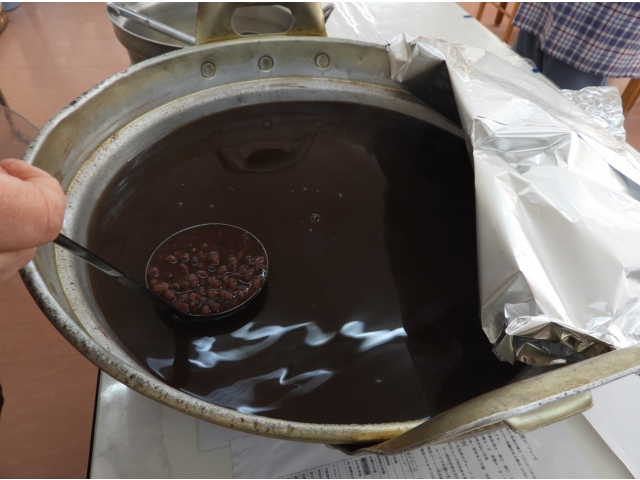 手作りのぜんざいです♪