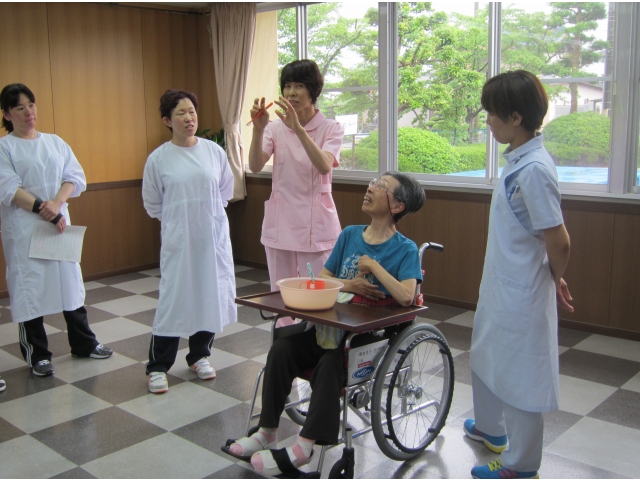 歯科衛生士さんの歯みがき指導