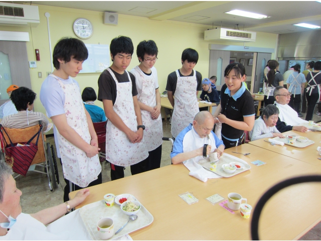 名大の実習生さん