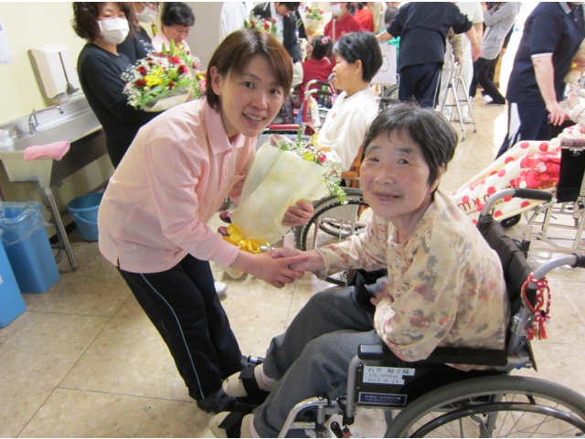 笑顔でお別れ