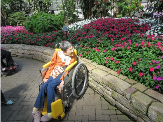 笑顔がこぼれます