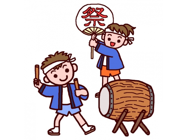 法被と太鼓