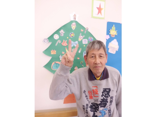 ツリーの前で記念写真★