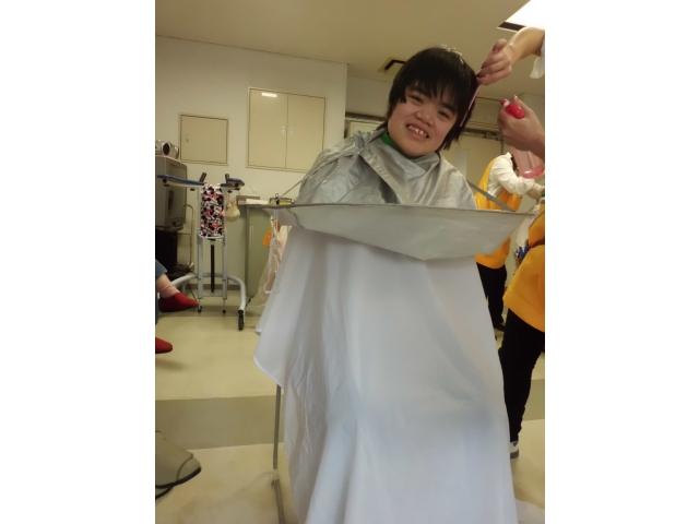 嬉しそうな笑顔ですね(^_-)-☆