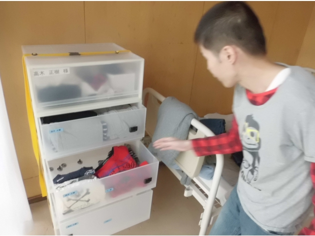 ここにしまいます！