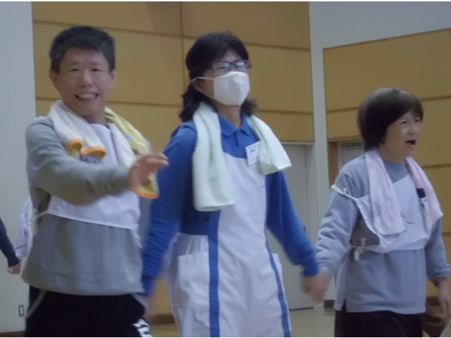 先生と一緒にがんばります！