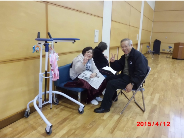 お父さんと一緒でとっても楽しそう！