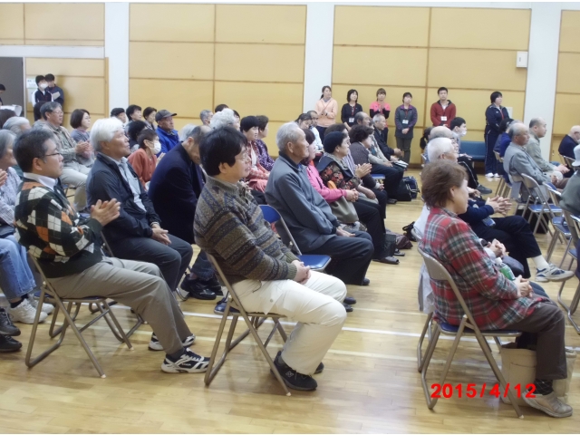 沢山の保護者様方に集まっていただきました