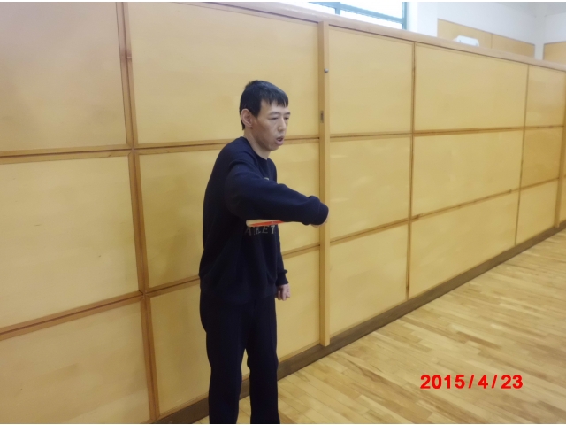 緊張の一瞬・・・