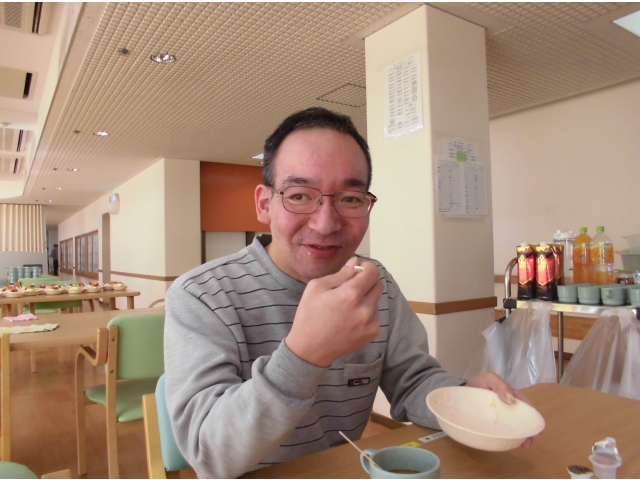 笑顔がこぼれてます