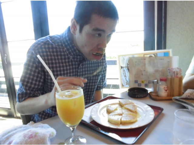 ホットケーキも美味しいね！