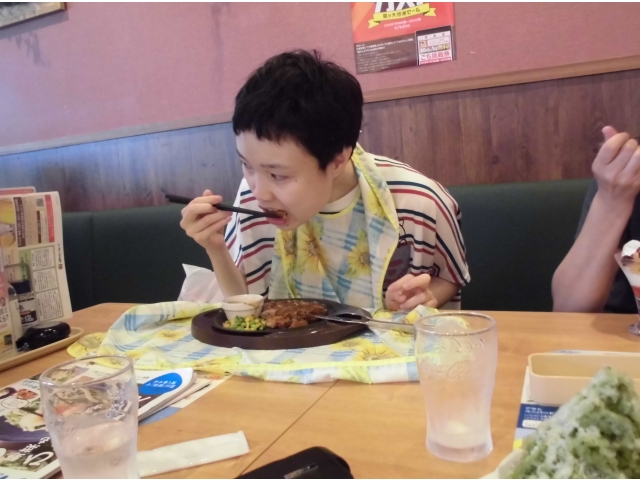 ハンバーグ！