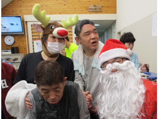 サンタさんトナカイさん　　　　　　ありがとう！