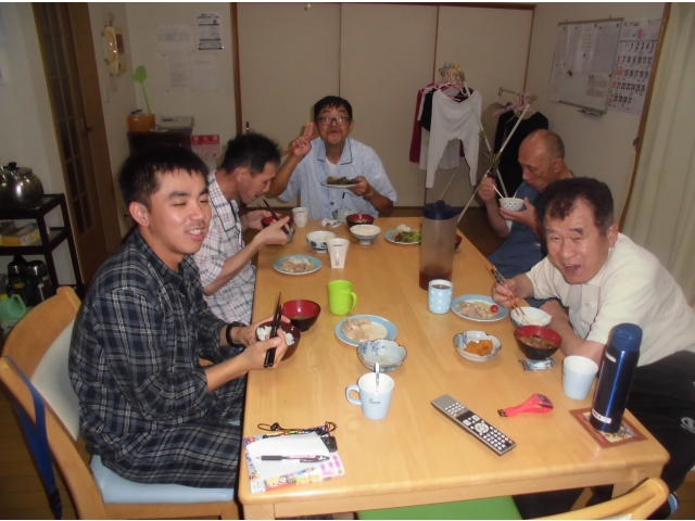 最後の晩餐。今までいろんなことがありました…